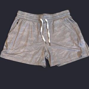 Camouflage Gray Athletic Shorts